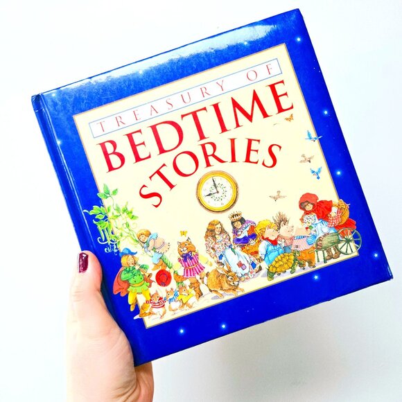 Vintage Treasury of Bedtime Stories – 1995 – Classic Tales – GUC – 20 cm x 20 cm - Picture 1 of 6